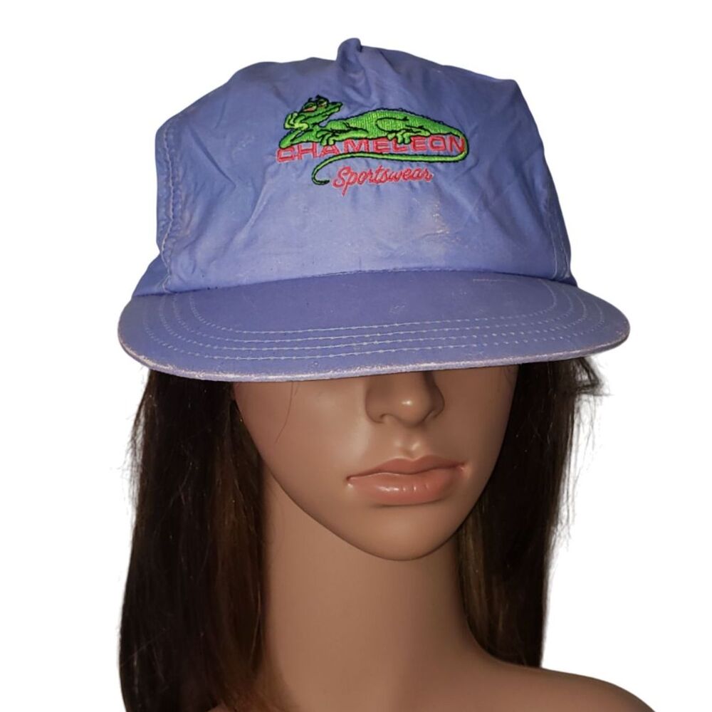 Vintage 90's Chameleon Purple to Pink Heat Color Changing Baseball Hat One Size